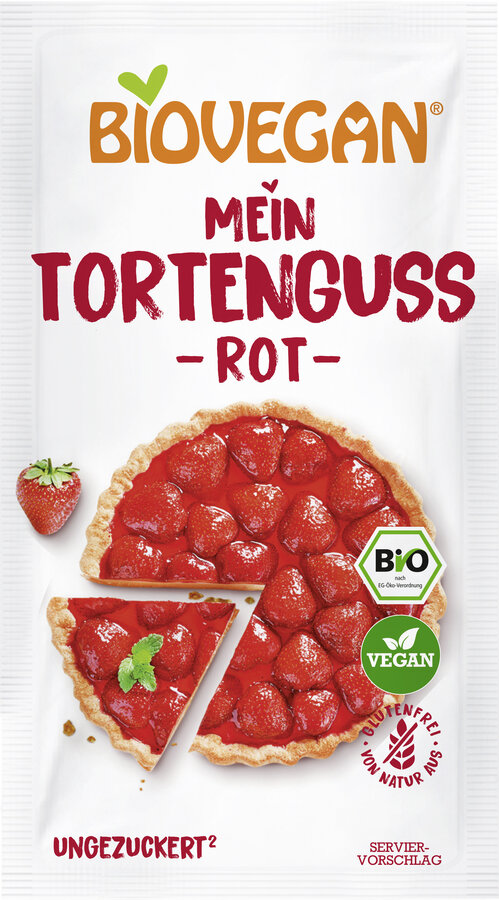 Tortenguss rot
