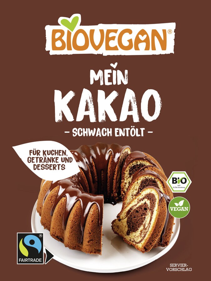 Mein Kakao, schwach entölt, Fairtrade