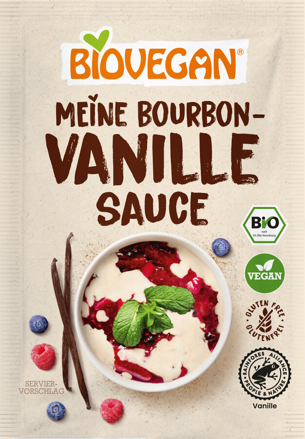 Vanille Sauce mit Bourbon-Vanille