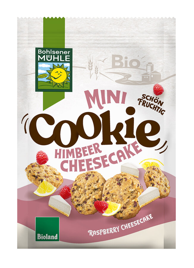Mini Cookie Himbeer Cheesecake