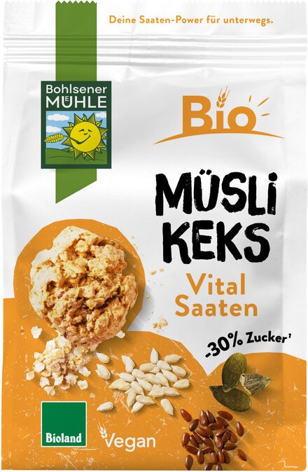 Müsli Keks Vital Saaten Bioland