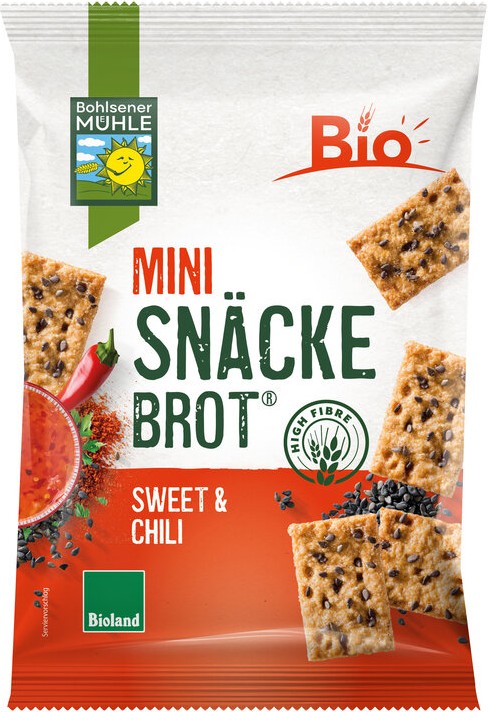 Mini Snäckebrot® Sweet & Chili Bioland