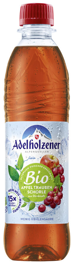 Schorle Apfel Traube
