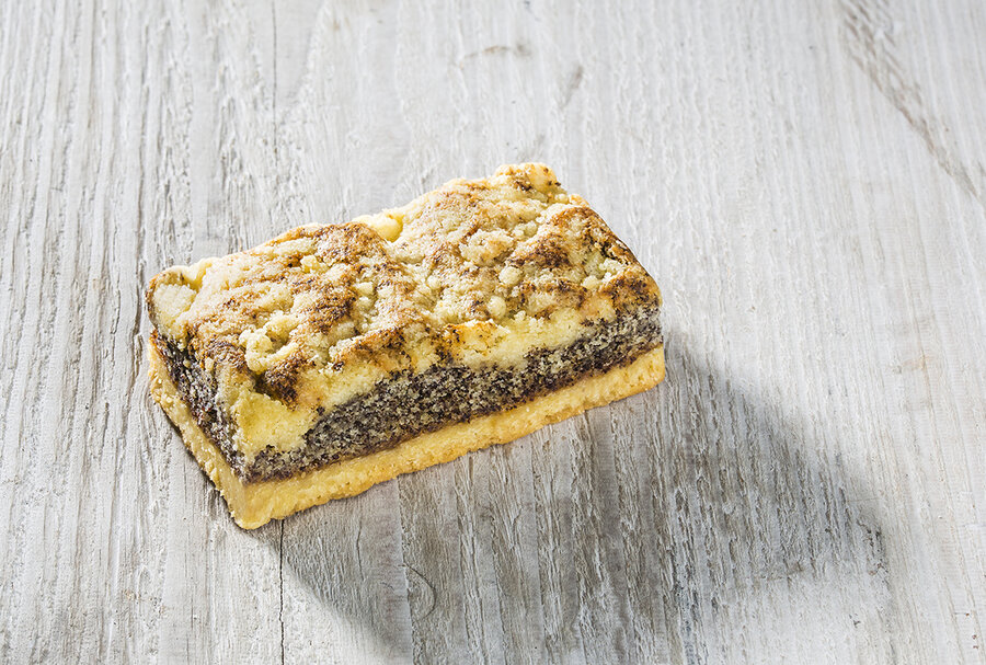 Mohn-Kuchenschnitte