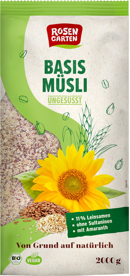 Basis-Müsli mit Amaranth ungesüßt