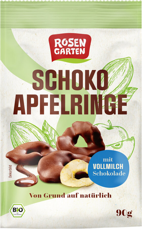 Schoko-Apfelringe