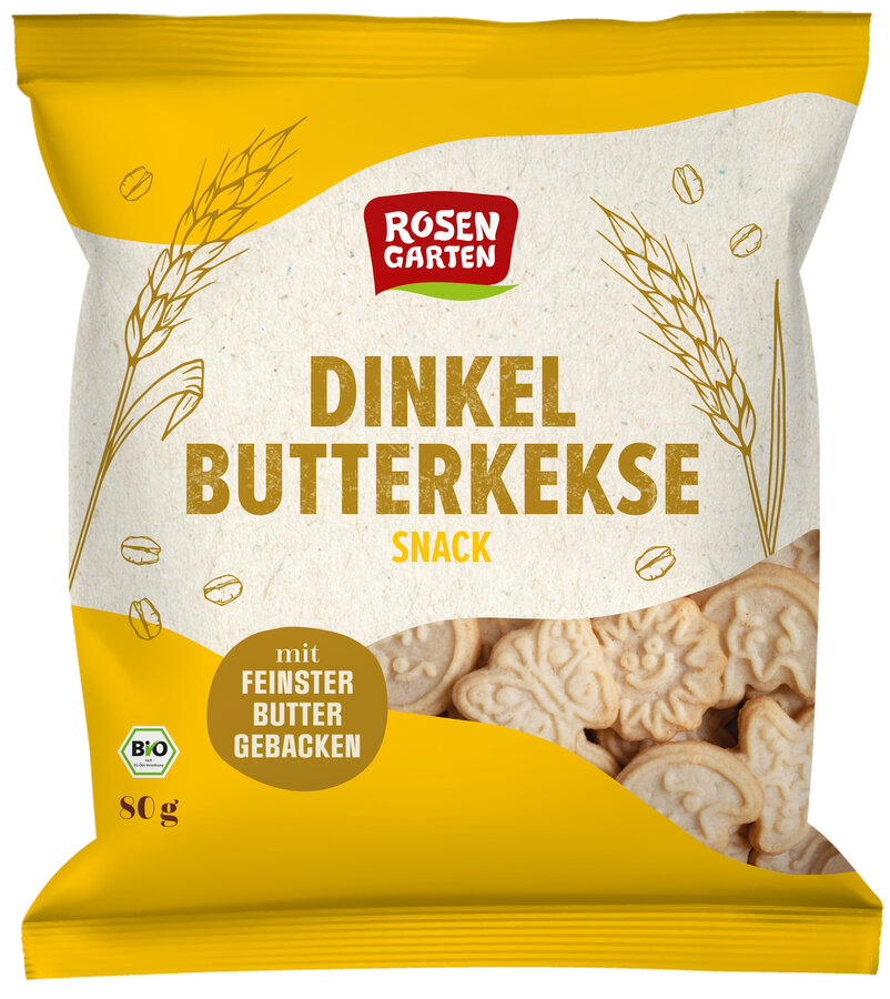 Dinkel Butterkekse Snack