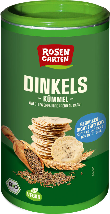 Dinkels Kümmel Cracker