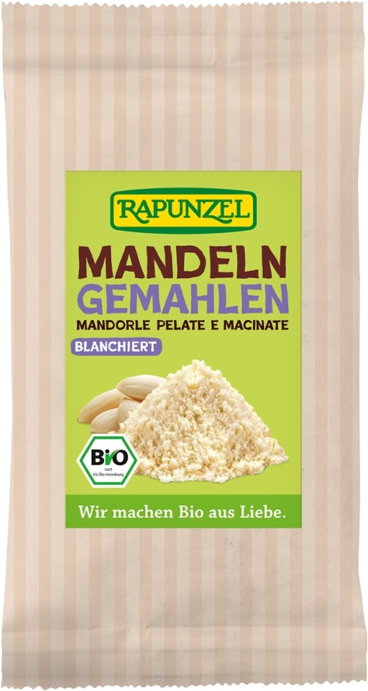 Mandeln blanchiert, gemahlen
