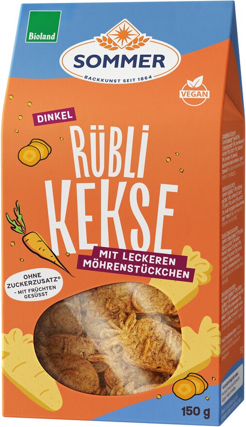 BIOLAND Dinkel Rübli vegan
