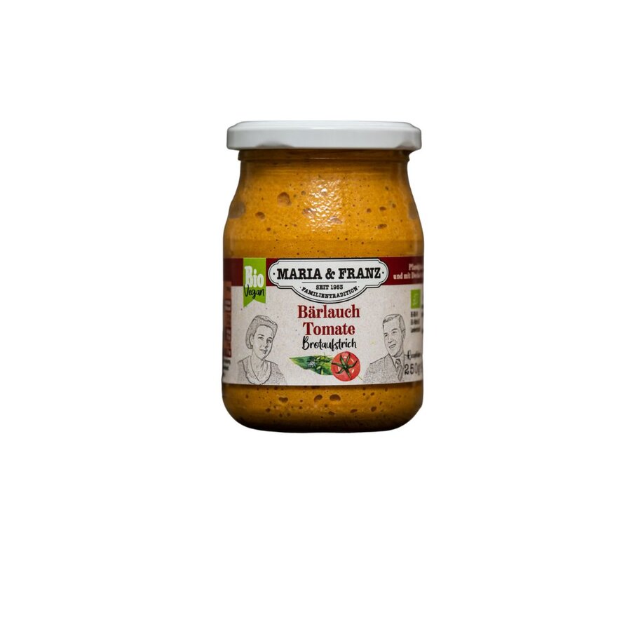 Bärlauch Tomate Brotaufstrich
