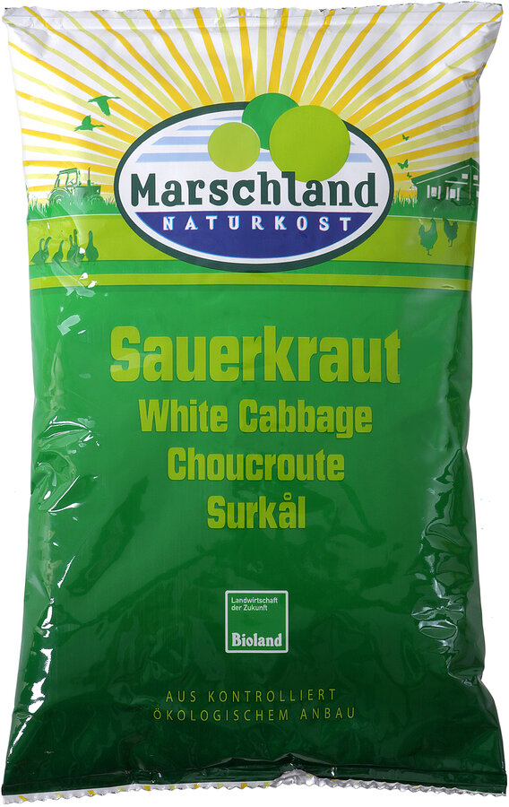 Bioland Bio-Sauerkraut Folien-Btl. MARSCHLAND