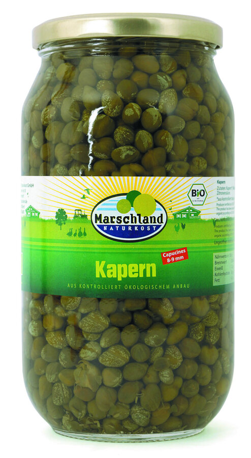 Bio-Kapern 1.000 ml Gl. MARSCHLAND