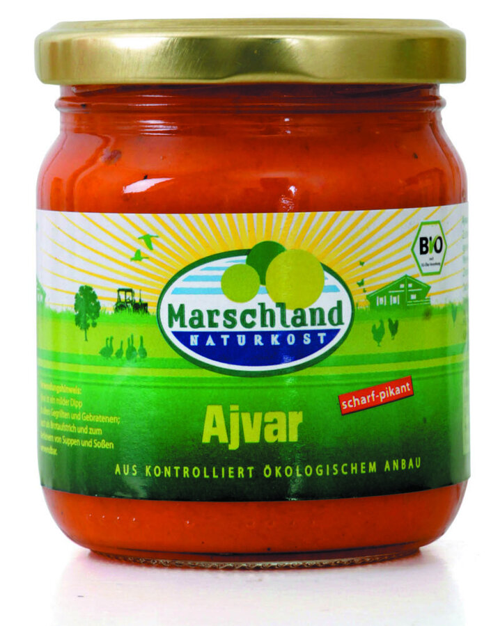 Bio-Ajvar Hot  Gl. MARSCHLAND