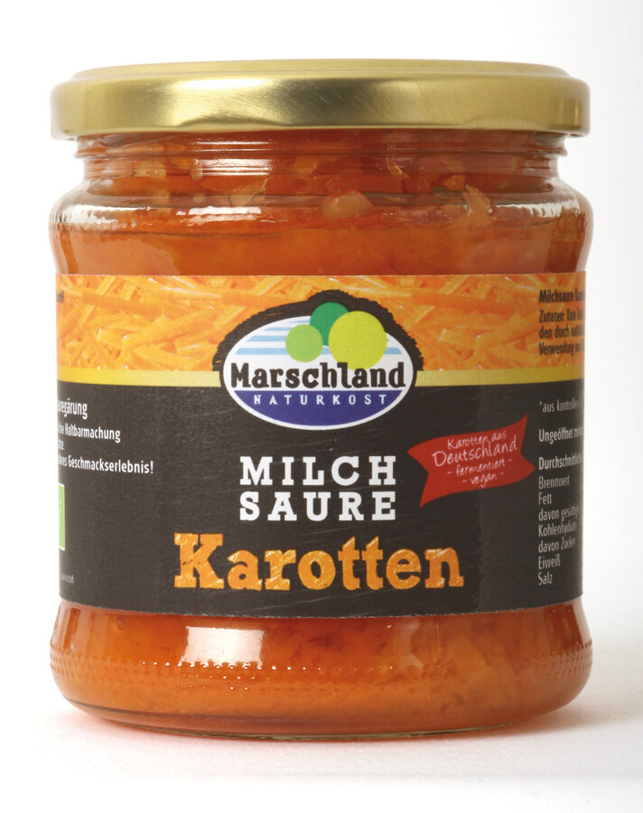 Bioland Bio-Karotten milchsauer 370 ml Gl. MARSCHL