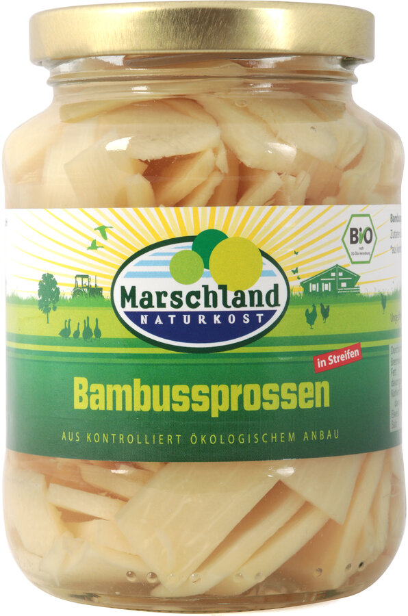Bio-Bambus in Scheiben  Gl. MARSCHLAND