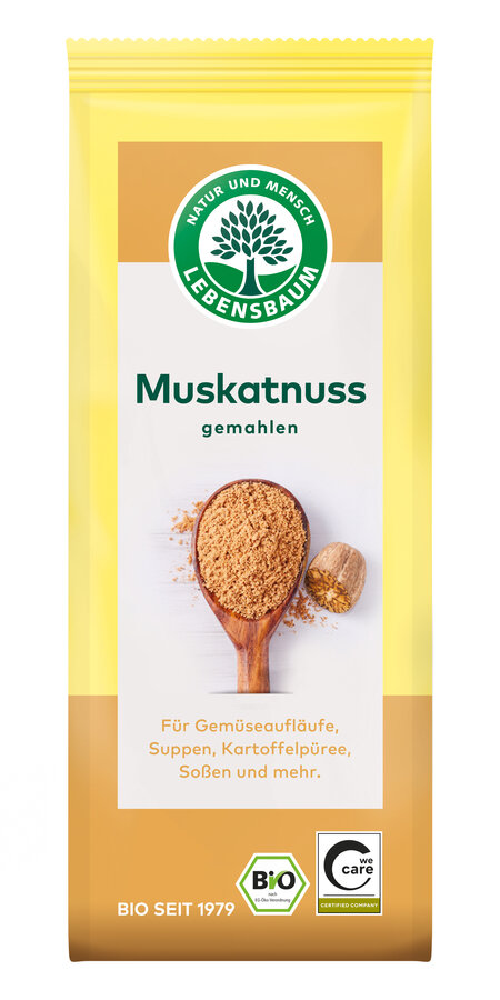 Muskatnuss, gemahlen