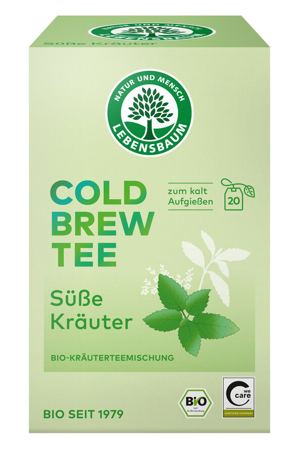 Cold Brew Tee Süße Kräuter