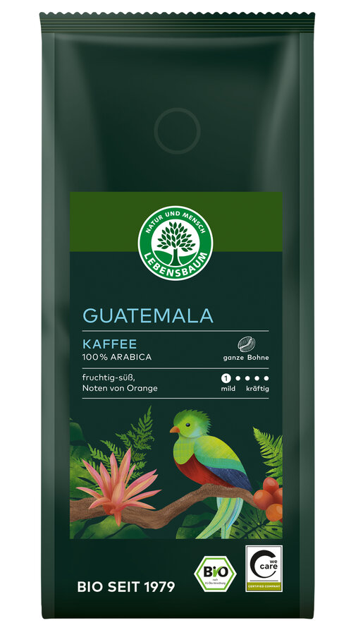 Guatemala Kaffee, ganze Bohne