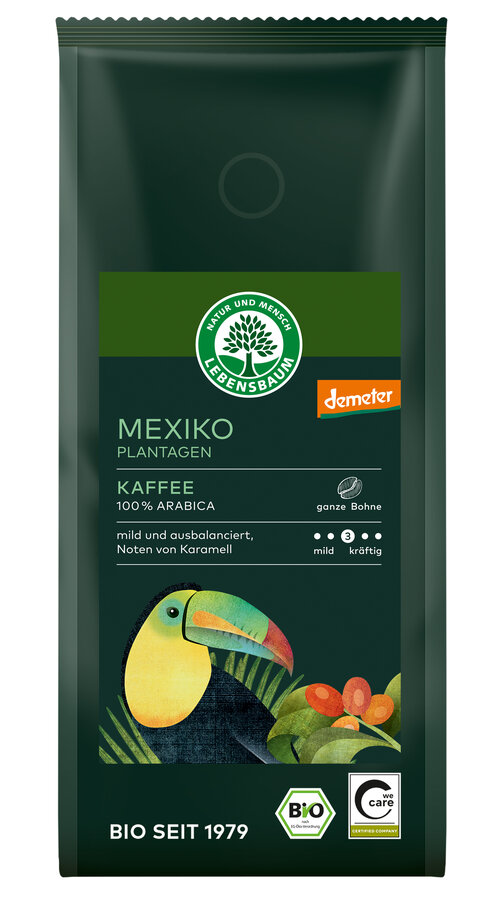 Mexiko Plantagen Kaffee, ganze Bohne