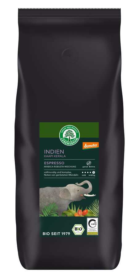 Indien Kaapi Kerala Espresso, Bohne
