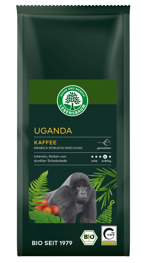 Uganda Kaffee, gemahlen