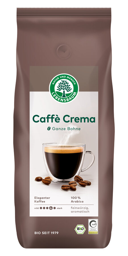 Caffè Crema, ganze Bohne