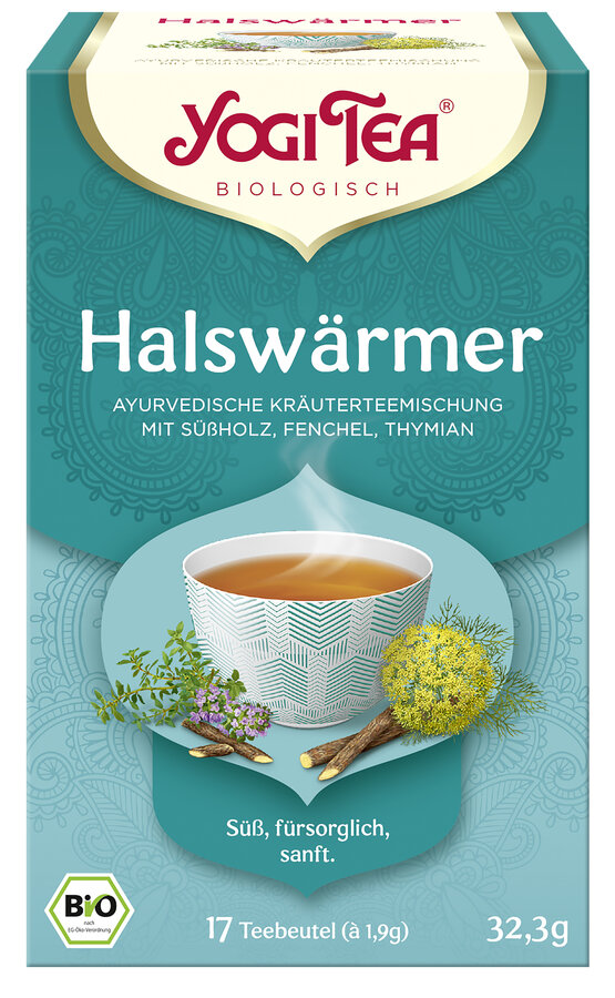 Halswärmer, - Kräutertee mit Süßholz, Fenchel & Thymian