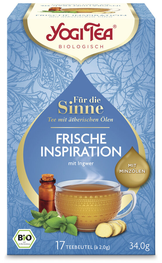 Tea®, Bio-Kräutertee, Für die Sinne, Frische Inspiration mit Minzölen