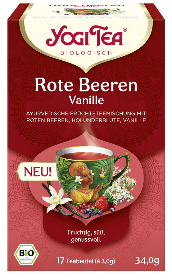 Rote Beeren Vanille