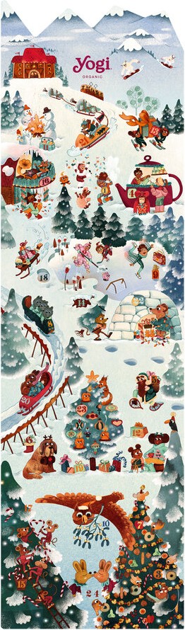Yogi® Adventskalender Naturkostfachhandel