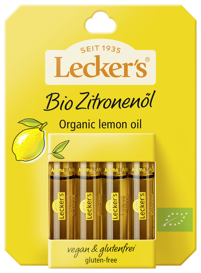 Zitronenöl, 100% naturreines Aroma