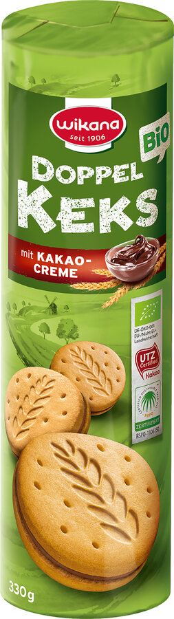Doppelkeks mit Kakaocreme