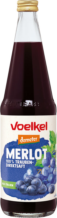 Merlot - 100% Trauben-Direktsaft