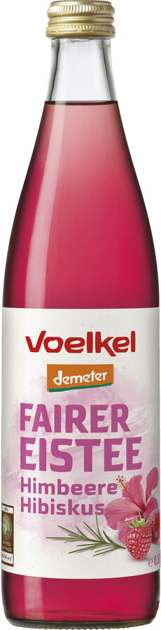 Fairer Eistee Himbeere Hibiskus