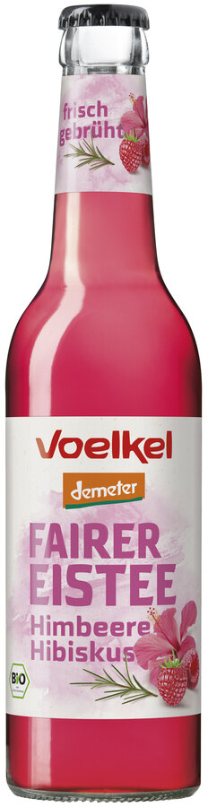 Fairer Eistee Himbeere Hibiskus