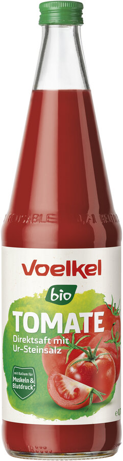 Tomate Direktsaft mit Ur-Steinsalz