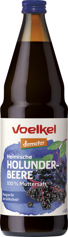 Heimische Holunderbeere 100% Muttersaft