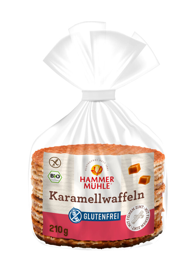 Karamellwaffeln glutenfrei