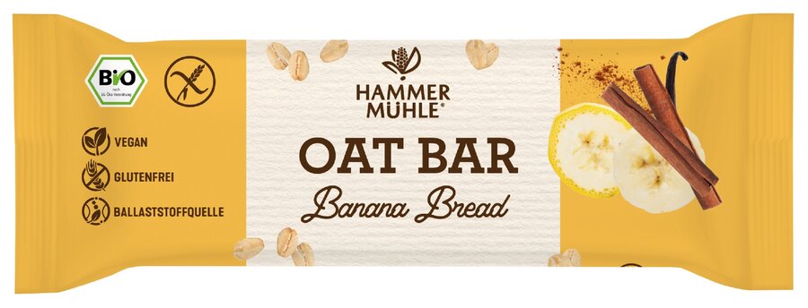Oat Bar Bananabread - glutenfrei