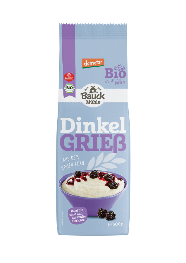 Dinkelgrieß Demeter