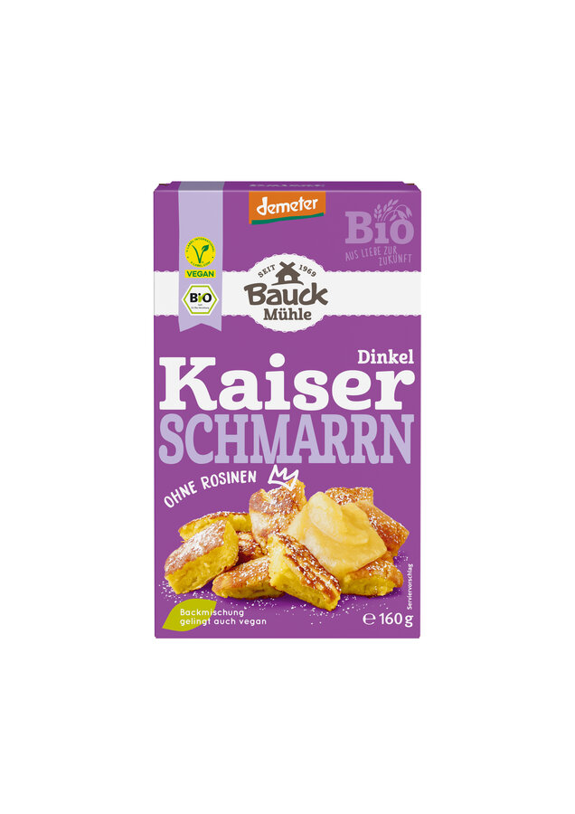 Dinkel Kaiserschmarrn, ohne Rosinen