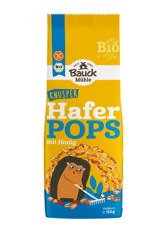 Haferpops mit Honig glutenfrei