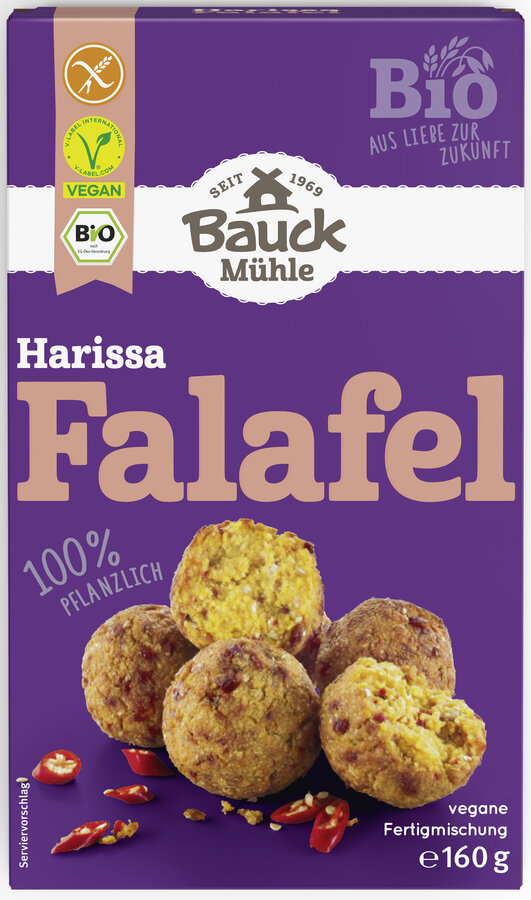 Harissa Falafel glutenfrei