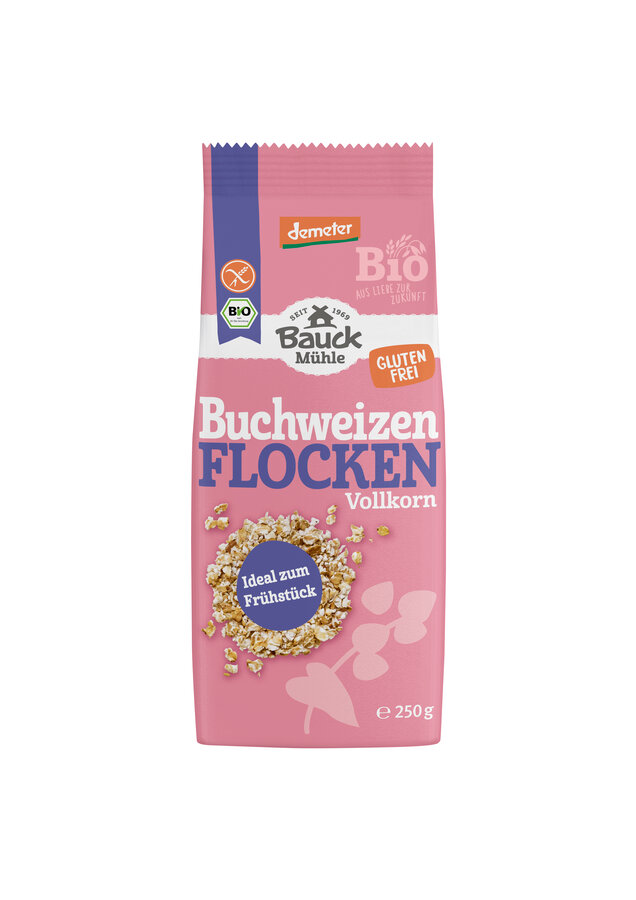 Buchweizenflocken glutenfrei Demeter