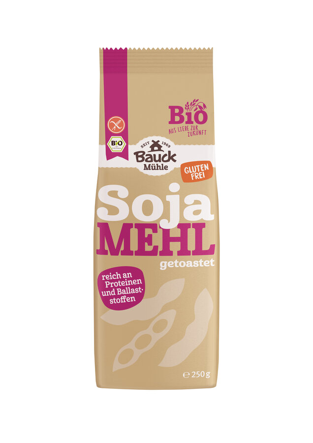 Sojamehl getoastet glutenfrei