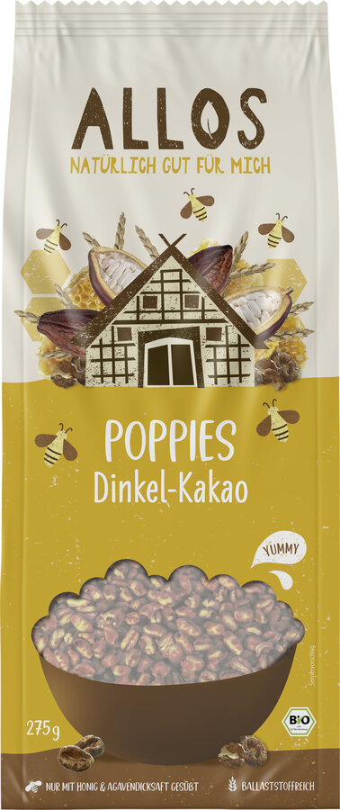 Poppies Dinkel-Kakao