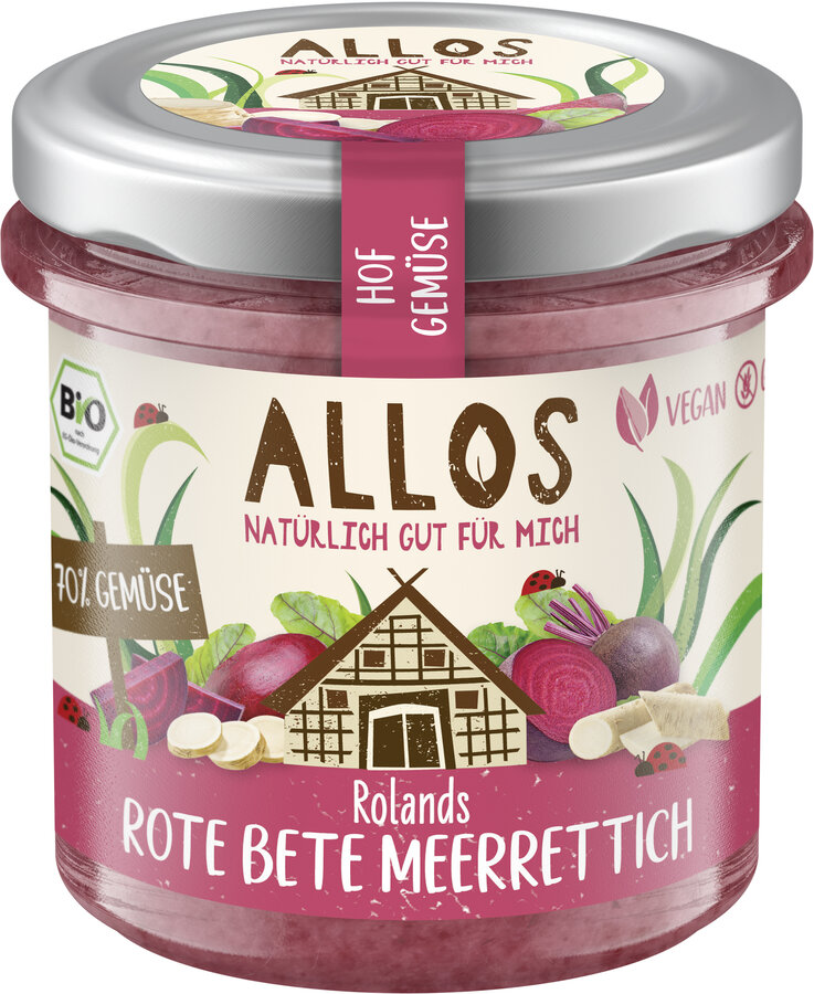 Hof Gemüse Rolands Rote Bete Meerrettich