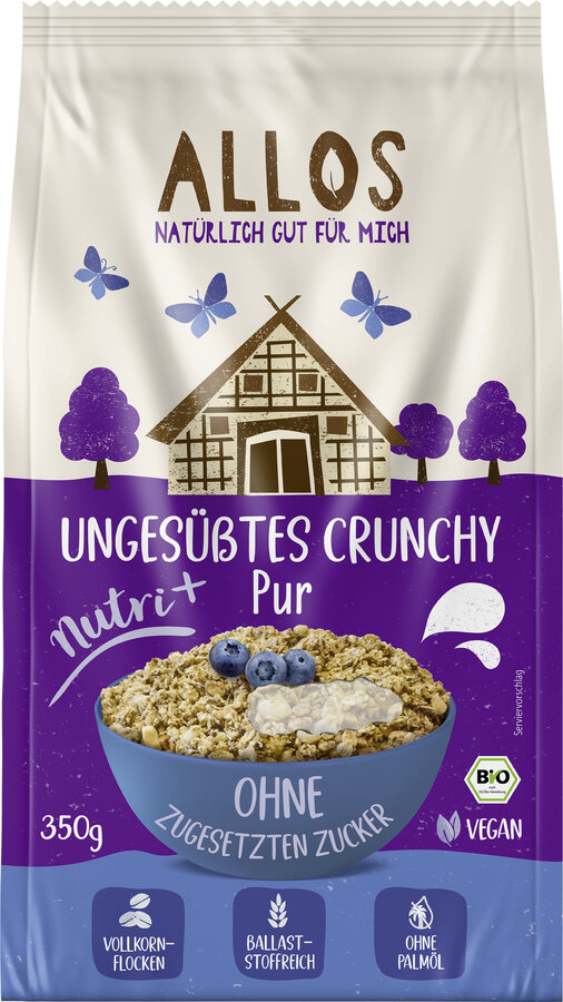 Nutri + Ungesüßtes Crunchy Pur