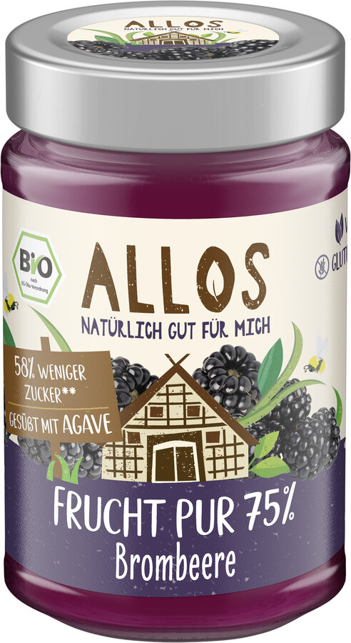 Frucht Pur 75% Brombeere